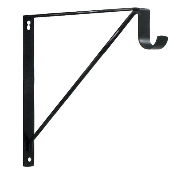 Closet Organizers & Accessories |  11″ (279mm) Shelf and Closet Rod Bracket – For Round Rods – EACH (Oil Rubbed Bronze) Closet Organizers & Accessories Closet Organizers & Accessories