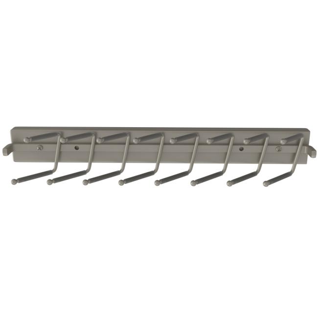 Closet Organizers & Accessories |  13-13/32″ (341mm) Deluxe Pop-Out Tie Rack (Satin Nickel) Closet Organizers & Accessories Closet Organizers & Accessories