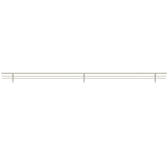 Closet Organizers & Accessories |  35″ (889mm) Shoe Rail (Satin Nickel) – EACH Closet Organizers & Accessories Closet Organizers & Accessories