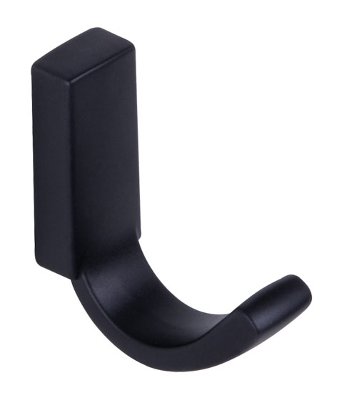 Decorative & Functional Hooks |  2-3/8″ (60mm) Hook (Matte Black) Decorative & Functional Hooks Decorative & Functional Hooks