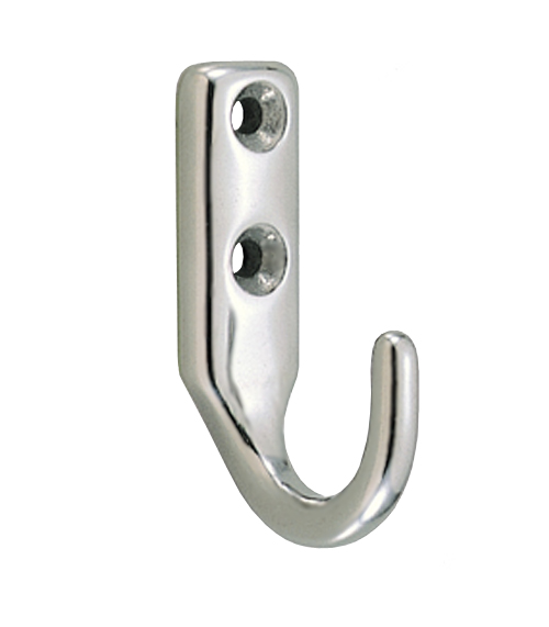 Decorative & Functional Hooks |  304 Stainless Steel 2-1/8″ (54mm) Coat Hook (Polished) Decorative & Functional Hooks Decorative & Functional Hooks