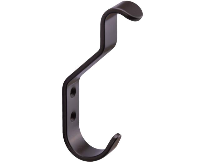 Decorative & Functional Hooks |  5-1/16″ (129mm) Hook (Dark Bronze) Decorative & Functional Hooks Decorative & Functional Hooks