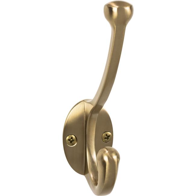 Decorative & Functional Hooks |  5-9/16″ (141mm) Bergen Hook (Honey Bronze) Decorative & Functional Hooks Decorative & Functional Hooks