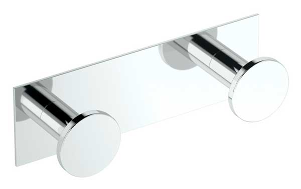 Decorative & Functional Hooks |  Double Robe Hook (Polished Chrome) Decorative & Functional Hooks Decorative & Functional Hooks