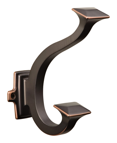 Decorative & Functional Hooks |  Hardware Bungalow Hook – EACH (Oil Rubbed Bronze Highlighted) Decorative & Functional Hooks Decorative & Functional Hooks