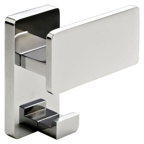 Decorative & Functional Hooks |  Modern Style Square Coat Hook – EACH (Polished Chrome) Decorative & Functional Hooks Decorative & Functional Hooks