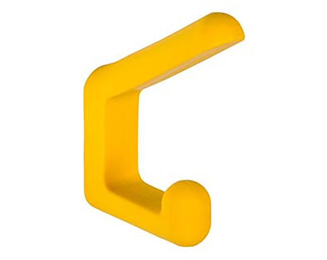 Decorative & Functional Hooks |  Rubber Hat and Coat Hook – (Yellow) Decorative & Functional Hooks Decorative & Functional Hooks