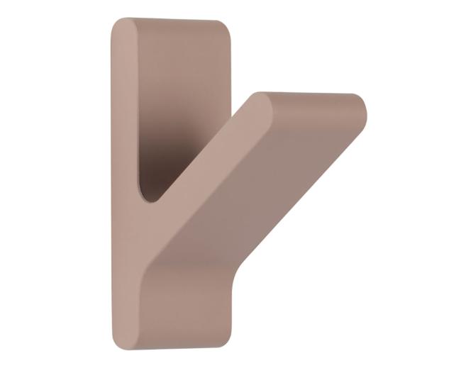 Decorative & Functional Hooks |  Rubber Nordic Hook – (Greyish Pink) Decorative & Functional Hooks Decorative & Functional Hooks