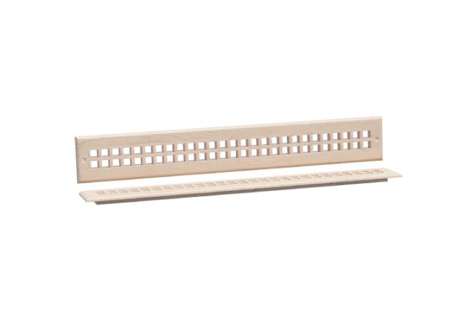 Decorative Grilles & Registers |  Finishing Touches 25-3/4″ (654mm) Grate Style Toe-Kick Vents Decorative Grilles & Registers Decorative Grilles & Registers