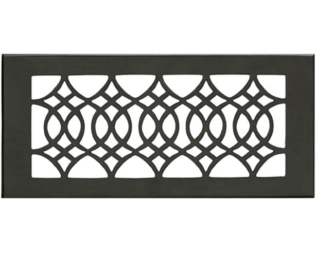 Decorative Grilles & Registers |  Floor Register – 10 x 4in. (Black) Decorative Grilles & Registers Decorative Grilles & Registers