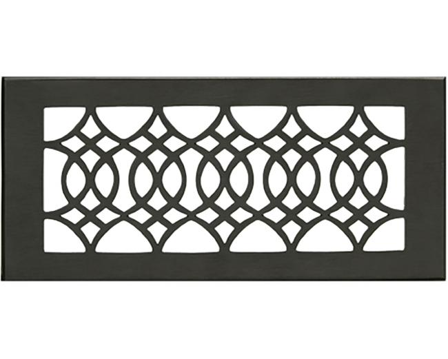 Decorative Grilles & Registers |  Floor Register – 12 x 4in. (Black) Decorative Grilles & Registers Decorative Grilles & Registers