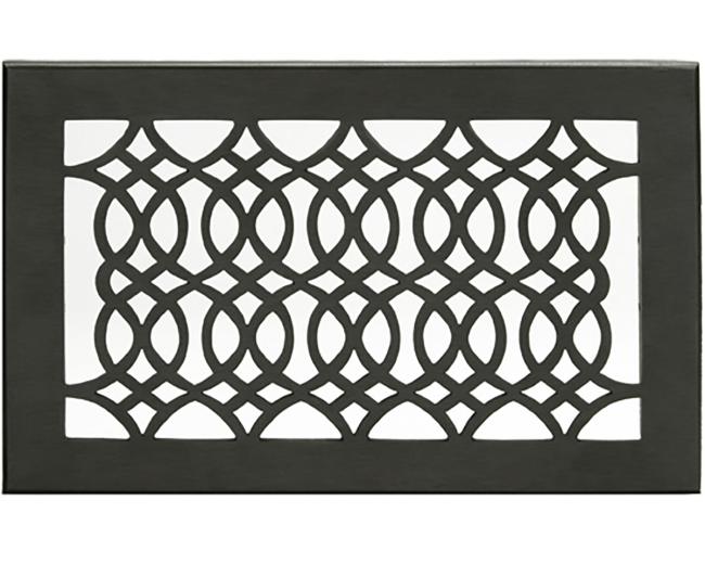 Decorative Grilles & Registers |  Floor Register – 12 x 6in. (Black) Decorative Grilles & Registers Decorative Grilles & Registers