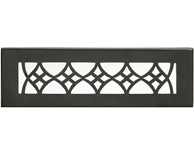 Decorative Grilles & Registers |  Floor Register – 14 x 2-1/4in. (Black) Decorative Grilles & Registers Decorative Grilles & Registers