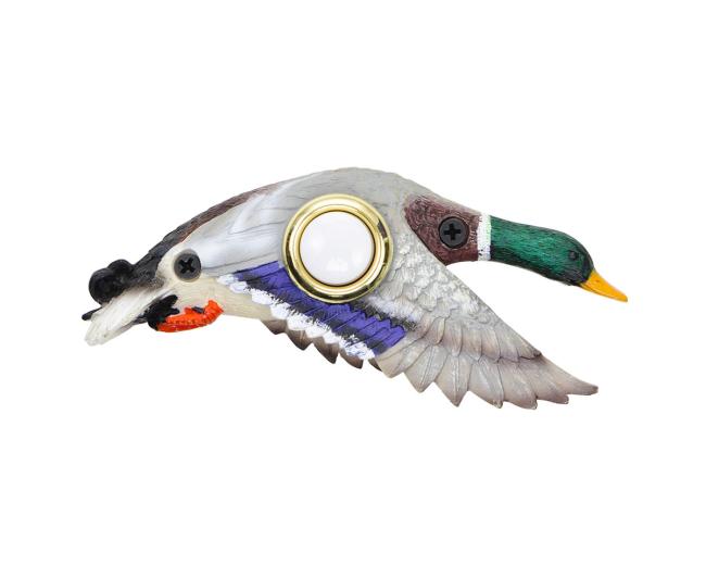 Doorbell Buttons |  Hand Painted Mallard Duck Doorbell Button – (Multi-Colored) Doorbell Buttons Doorbell Buttons