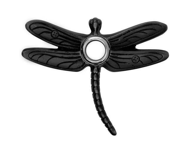 Doorbell Buttons |  Solid Brass Dragonfly Doorbell Button Doorbell Buttons Black/Brass-Antique/Bronze-Oil Rubbed/Pewter