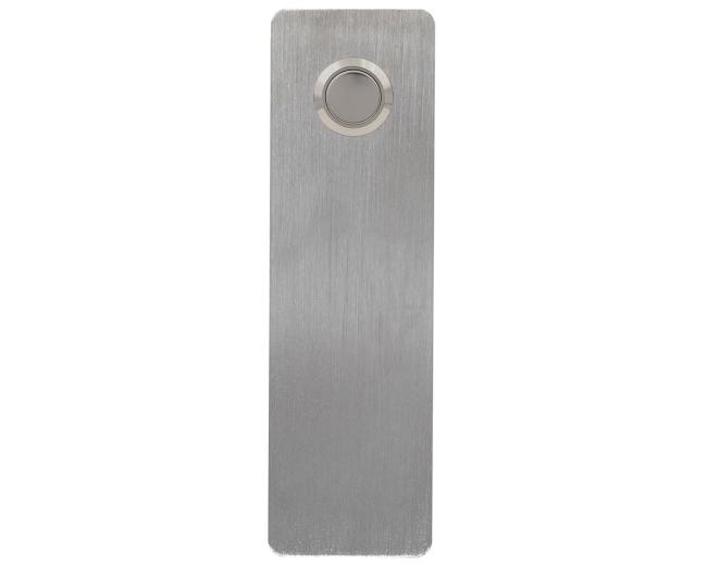 Doorbell Buttons |  Stainless Adhesive Mount Doorbell Button – Rectangle Doorbell (Brushed Stainless Steel) Doorbell Buttons Doorbell Buttons