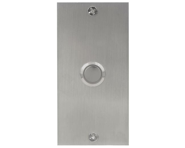 Doorbell Buttons |  Stainless Doorbell Button – Medium Rectangle Doorbell (Brushed Stainless Steel) Doorbell Buttons Doorbell Buttons