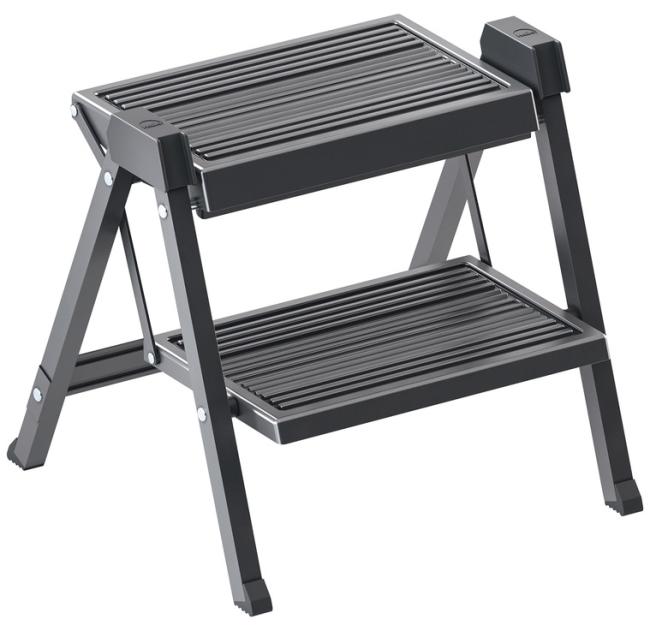 Garage Organizers |  Halio Stepfix Folding Step Stool – EACH (Anthracite) Garage Organizers Garage Organizers