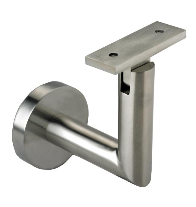 Handrail & Arm Rail Brackets |  Stainless Steel Round Handrail Bracket (Polished Stainless Steel) Handrail & Arm Rail Brackets Handrail & Arm Rail Brackets