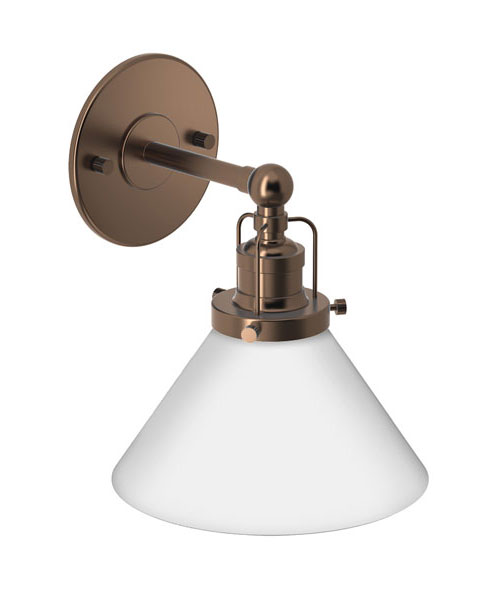 Lighting Sconces |  Cafe Single Light Sconce (Bronze) Home Lighting Sconces