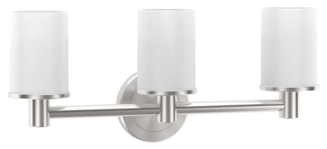 Lighting Sconces |  Latitude II Triple Light Sconce (Satin Nickel) Home Lighting Sconces