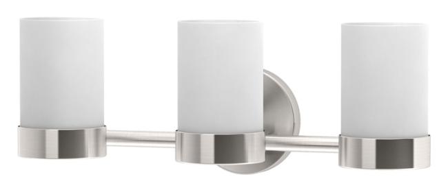 Lighting Sconces |  Triple Light Sconce (Satin Nickel) Home Lighting Sconces