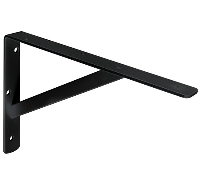 Shelf Brackets & Supports |  11-13/16″ (300mm) Ultimate-L Shelf Bracket – EACH (Black) Home Shelf Brackets & Supports