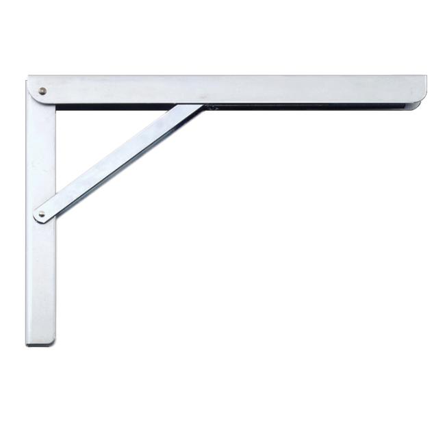 Shelf Brackets & Supports |  12″ (305mm) Adjustable Folding L Shelf Bracket – EACH (White) Home Shelf Brackets & Supports