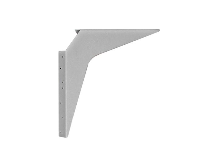 Shelf Brackets & Supports |  8″ (203mm) x 12″ (305mm) Workstation Bracket – PAIR – White Home Shelf Brackets & Supports