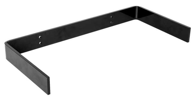 Shelf Brackets & Supports |  8″ (203mm) x 16-3/4″ (425mm) Hidden Shelf Support – EACH (Wrought Iron) Home Shelf Brackets & Supports