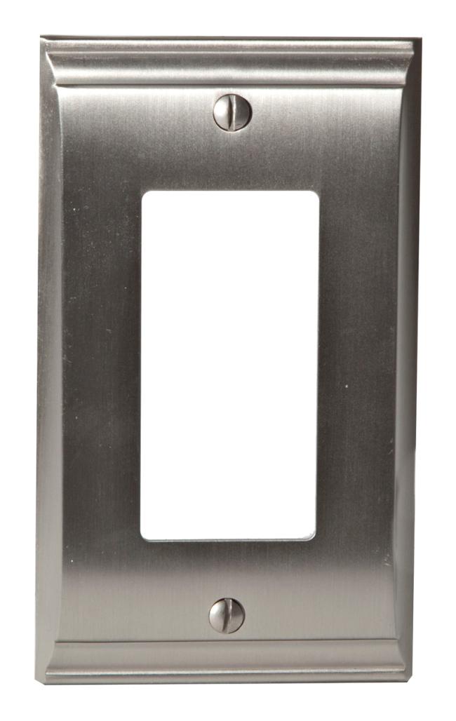 Switch Plates & Outlet Covers |  Candler Single GFI/Paddle Switchplate Cover Home Black Bronze/Bronze-Oil Rubbed/Golden Champagne/Nickel-Satin