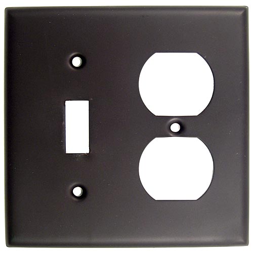 Switch Plates & Outlet Covers |  Double Switch Plate (Oil Rubbed Bronze) Home Switch Plates & Outlet Covers