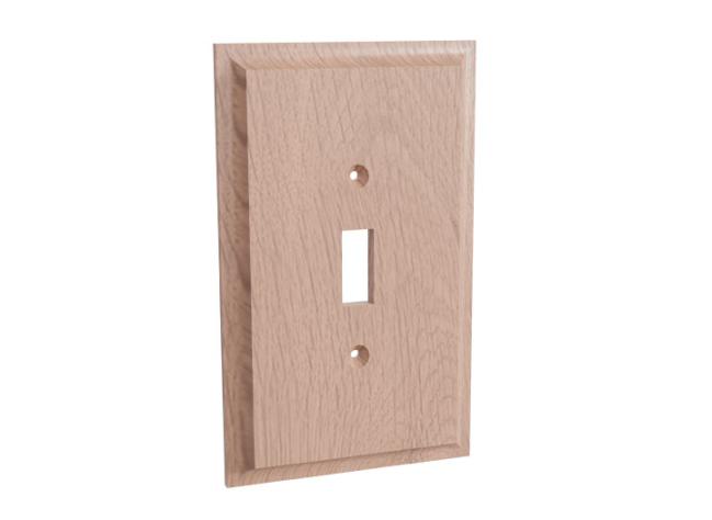 Switch Plates & Outlet Covers |  Finishing Touches Single Light Switch Plate Home Switch Plates & Outlet Covers