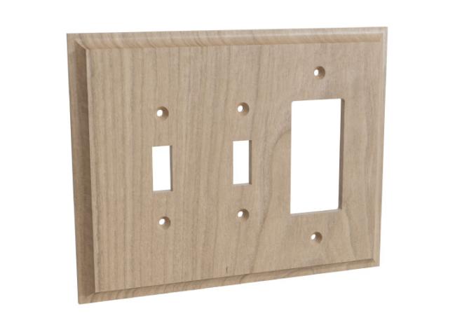 Switch Plates & Outlet Covers |  Finishing Touches Switch Plate Combo 4 Home Switch Plates & Outlet Covers