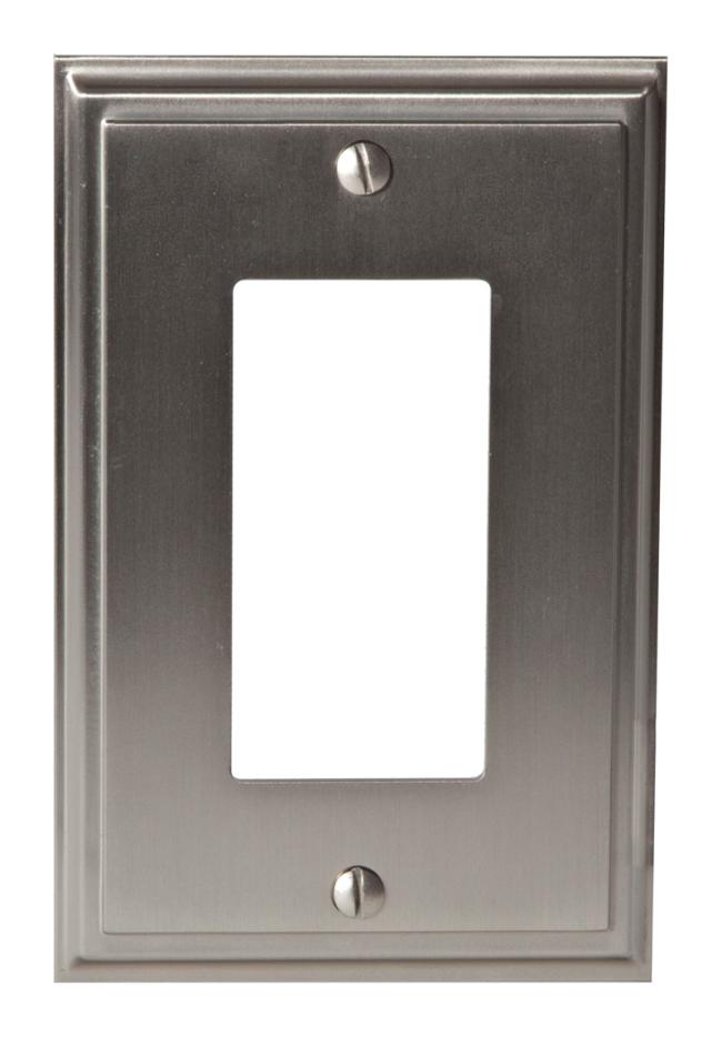 Switch Plates & Outlet Covers |  Mulholland Single GFI/Paddle Switchplate Cover Home Black Bronze/Bronze-Oil Rubbed/Golden Champagne/Nickel-Satin