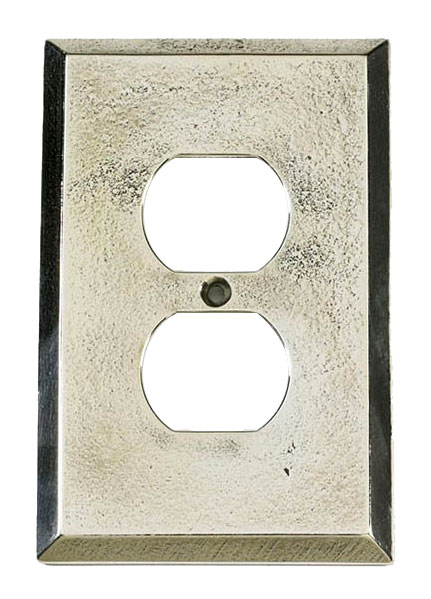 Switch Plates & Outlet Covers |  Single Duplex Outlet Cover (White Bronze) Home Switch Plates & Outlet Covers