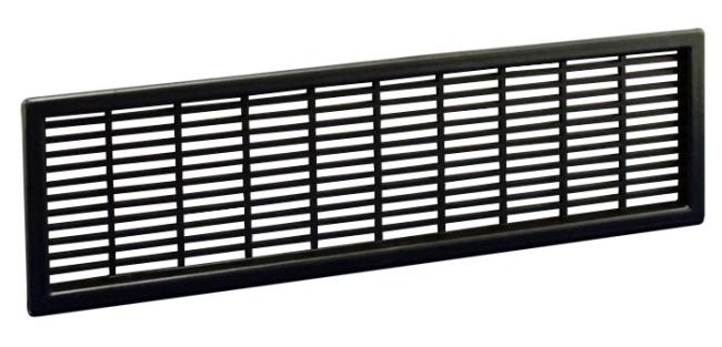 Vents & Louvers |  2-5/8″ (67mm) x 9″ (229mm) Ventilation Grommet – EACH (Black) Home Vents & Louvers