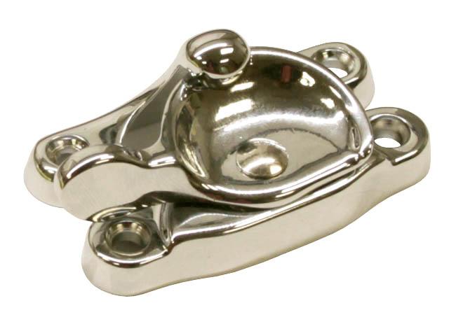 Window Hardware |  Aluminum Window Lock (Polished Nickel) Home Window Hardware