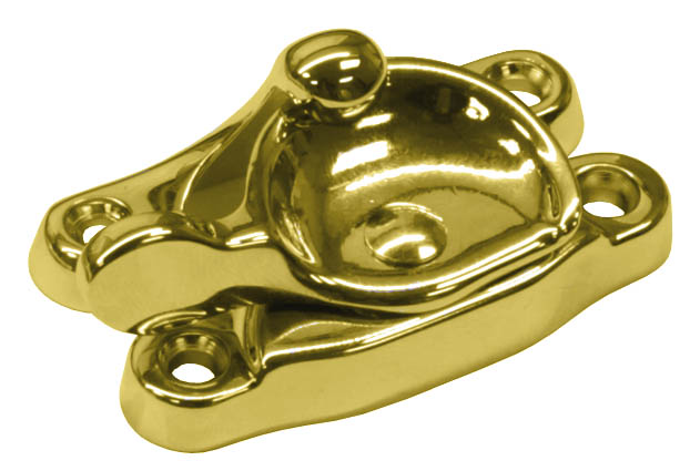 Window Hardware |  Solid Brass Window Lock (Polished Brass) Home Window Hardware