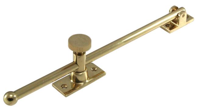 Window Hardware |  Standard 10″ (254mm) Window Casement Stay Adjuster Home Black-Matte/Brass-Antique/Brass-Polished/Brass-Polished - Lifetime/Bronze-Oil Rubbed/Chrome-Polished/Chrome-Satin/Nickel-Antique/Nickel-Satin