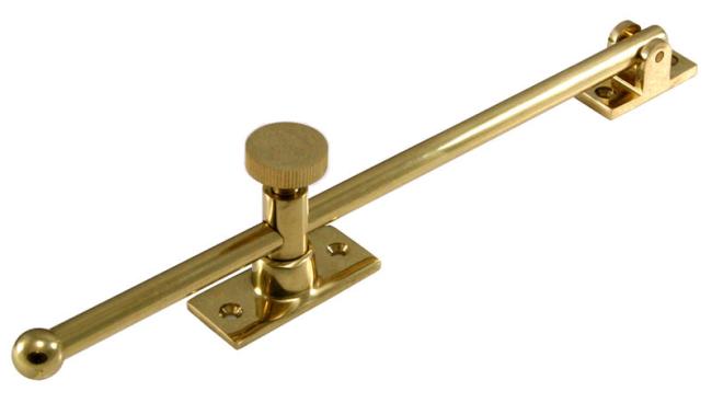 Window Hardware |  Standard 12″ (305mm) Window Casement Stay Adjuster Home Black-Matte/Brass-Antique/Brass-Polished/Brass-Polished - Lifetime/Bronze-Oil Rubbed/Chrome-Polished/Chrome-Satin/Nickel-Antique/Nickel-Satin