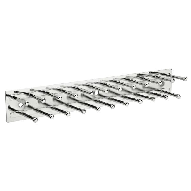 Closet Organizers & Accessories |  Premiere 12″ (305mm) Static Closet Tie Rack (Chrome) Closet Organizers & Accessories Closet Organizers & Accessories