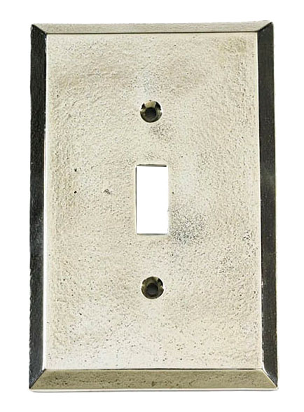 Switch Plates & Outlet Covers |  Single Toggle Switchplate Cover (White Bronze) Home Switch Plates & Outlet Covers