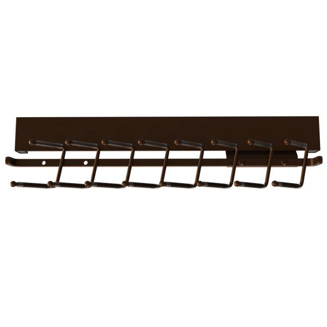 Closet Organizers & Accessories |  13-25/32″ (350mm) Deluxe Pull-Out Tie Rack Closet Organizers & Accessories Black-Matte/Bronze/Chrome-Polished/Nickel-Satin